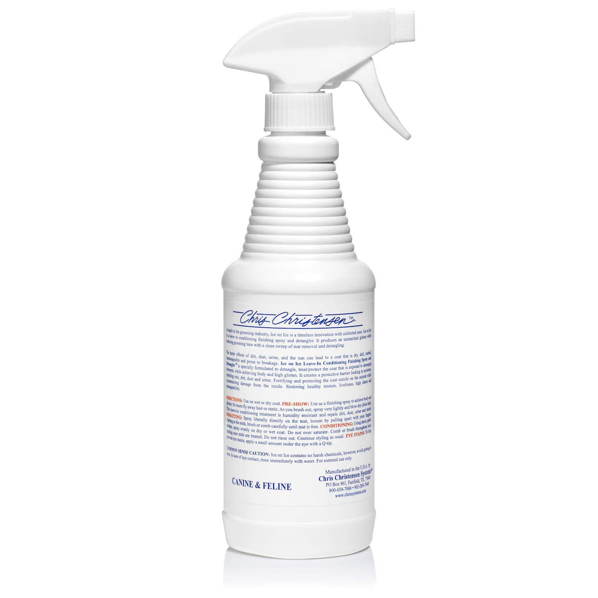 Chris Christensen Ice on Ice Detangling and Finishing Spray